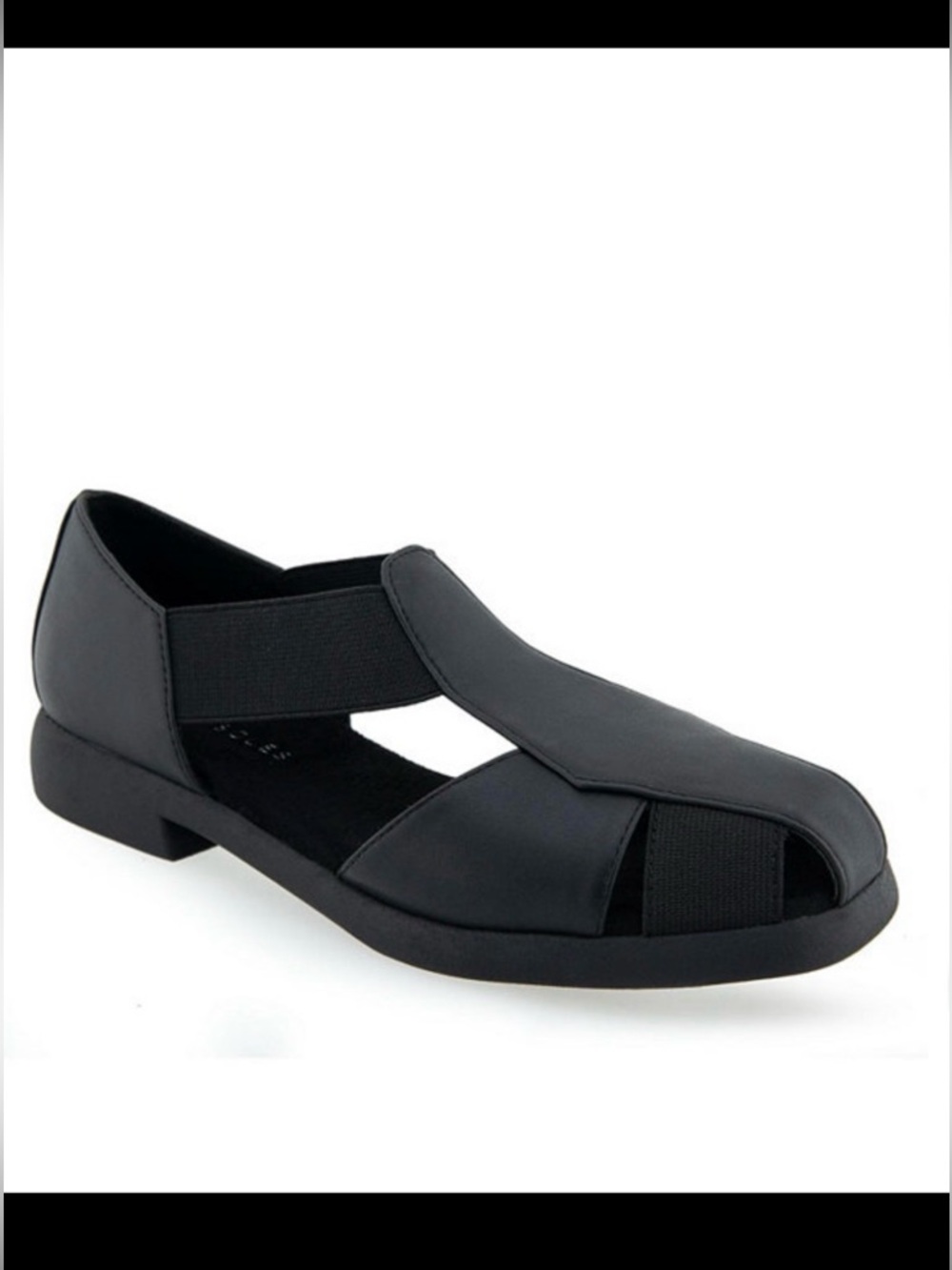 NEW “ Black Sandals size “ 8 “ M. Very comfortable.